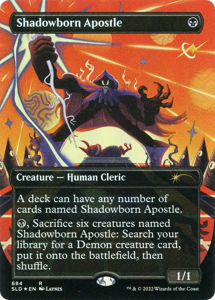 Shadowborn Apostle (Borderless) (684) [Secret Lair Drop Promos]