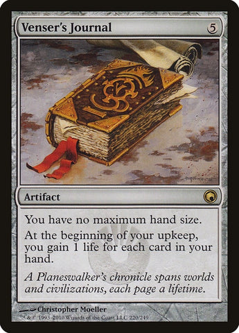 Venser's Journal (220) (SOM)