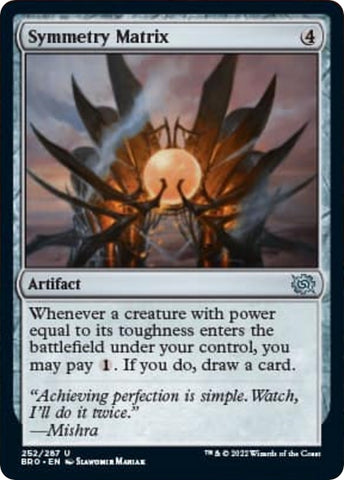 Symmetry Matrix (252) (BRO)