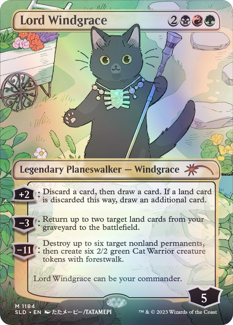 Lord Windgrace (Borderless) [Secret Lair Drop Series]