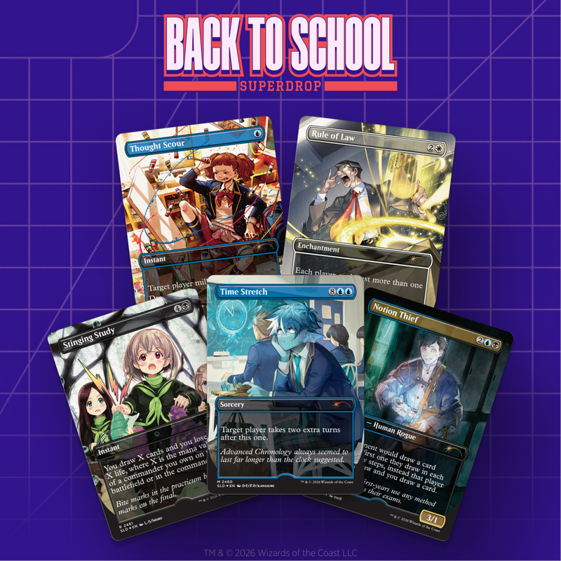 Secret Lair x Mahō Gakuin Seishun Hakusho