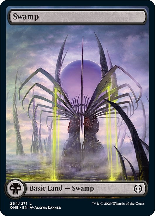 Swamp (264) - Full Art (264) (ONE)