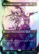 Phyrexian Crusader (Borderless Ichor Step-and-Compleat Foil) [Secret Lair Drop Series]