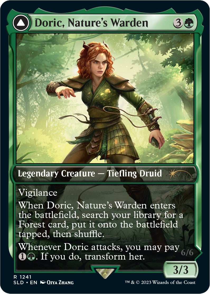 Doric, Nature's Warden // Doric, Owlbear Avenger [Secret Lair Drop Series]