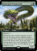 Emergent Woodwurm (Extended Art) [March of the Machine Commander]