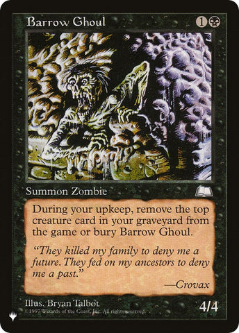Barrow Ghoul (LIST)