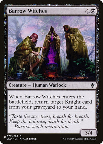 Barrow Witches (077/269) (LIST)