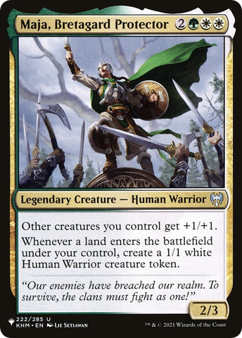 Maja, Bretagard Protector [The List]