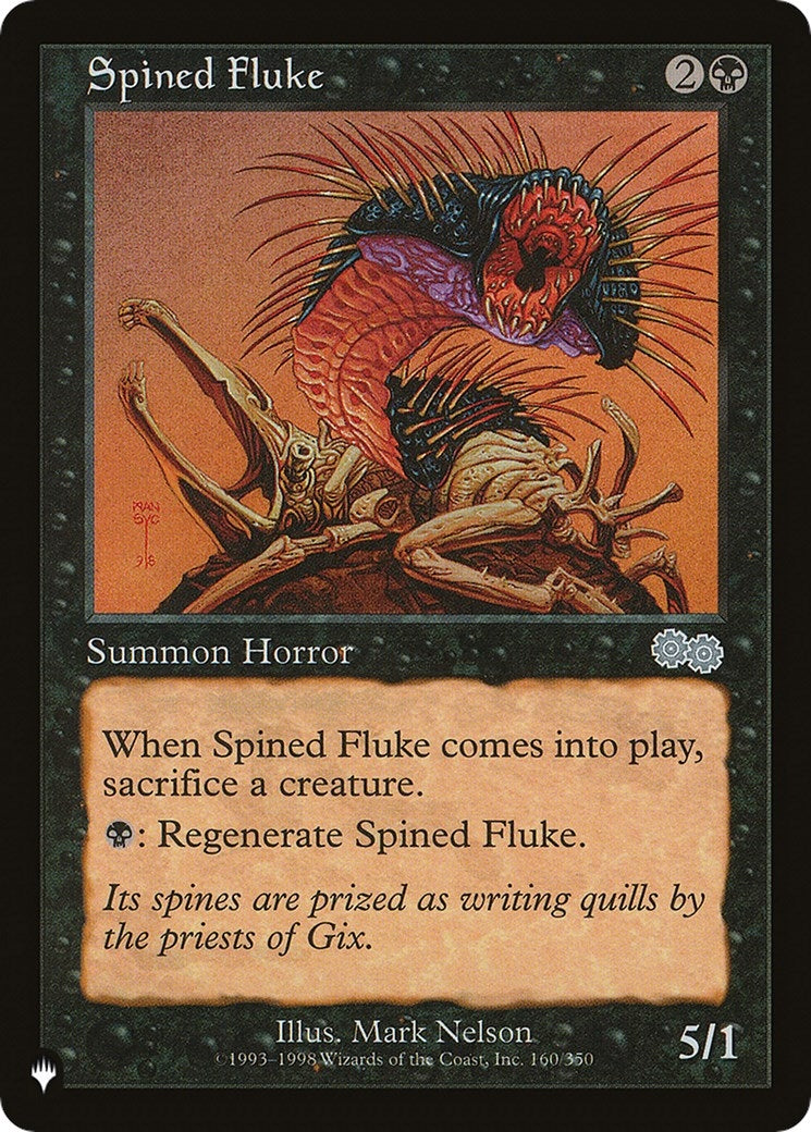 Spined Fluke (160/350) (LIST)
