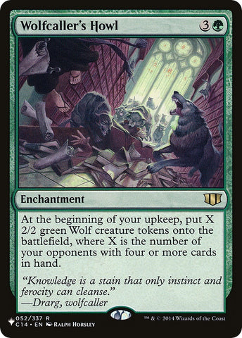 Wolfcaller's Howl (052/337) (LIST)