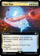 Time Wipe (Extended Art) (Surge Foil) (1069) (WHO)