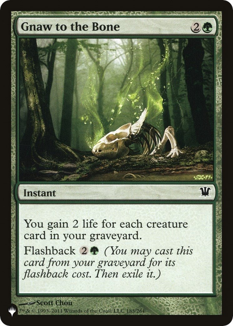 Gnaw to the Bone (183/264) (LIST)