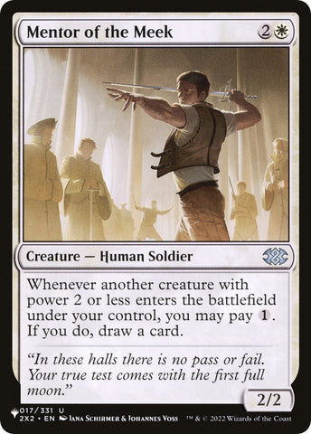 Mentor of the Meek (017/024) (LIST)