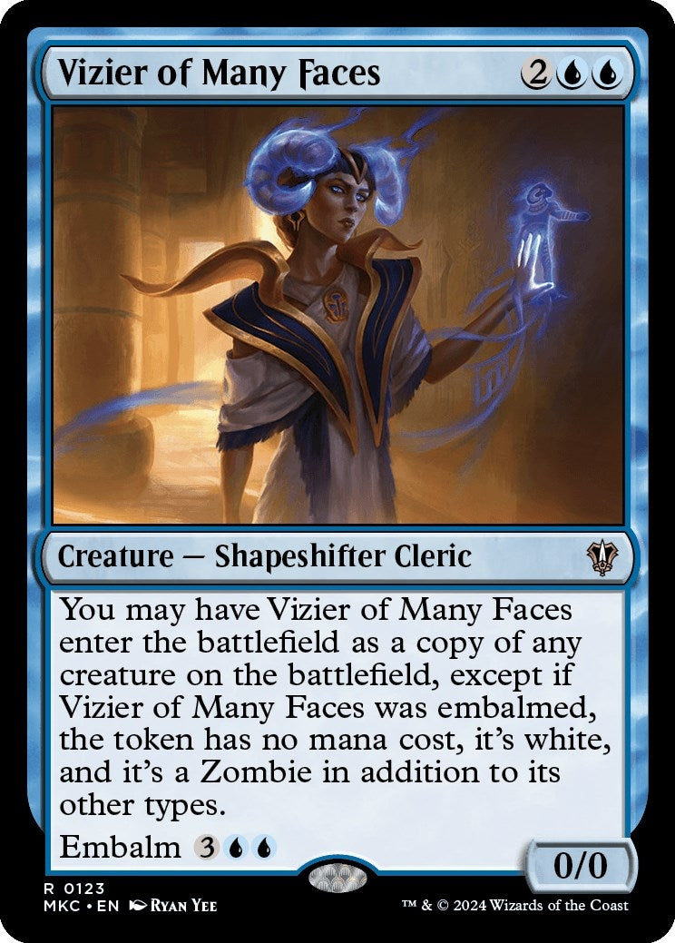 Vizier of Many Faces (123) (MKC)