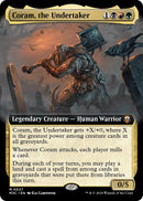 Coram, the Undertaker (Extended Art) [Modern Horizons 3 Commander]