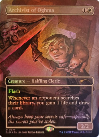 Archivist of Oghma (Rainbow Foil) [Secret Lair Drop Series]