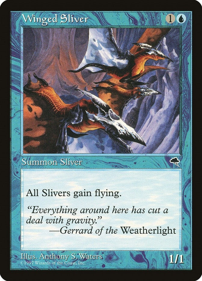 Winged Sliver (106) (TMP)