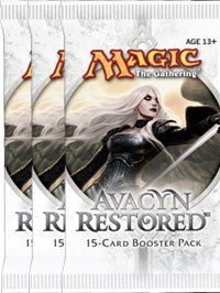 Image for Avacyn Restored - 3x Booster Packs (draft set) - Magic: The Gathering