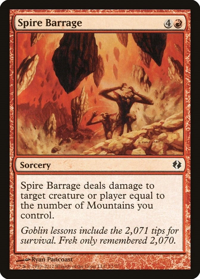 Spire Barrage (71) (DDI)