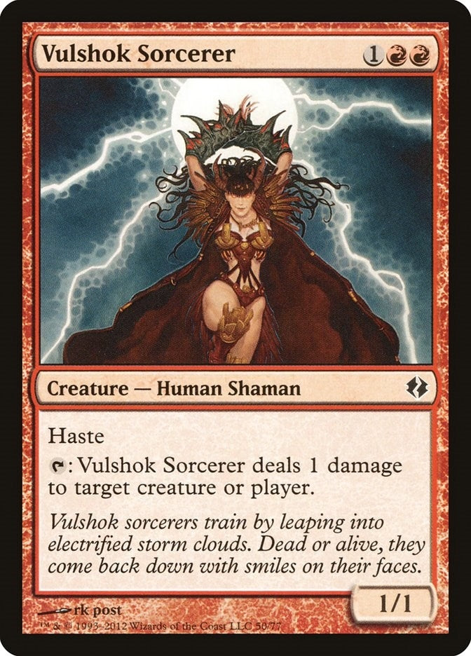 Vulshok Sorcerer (50) (DDI)