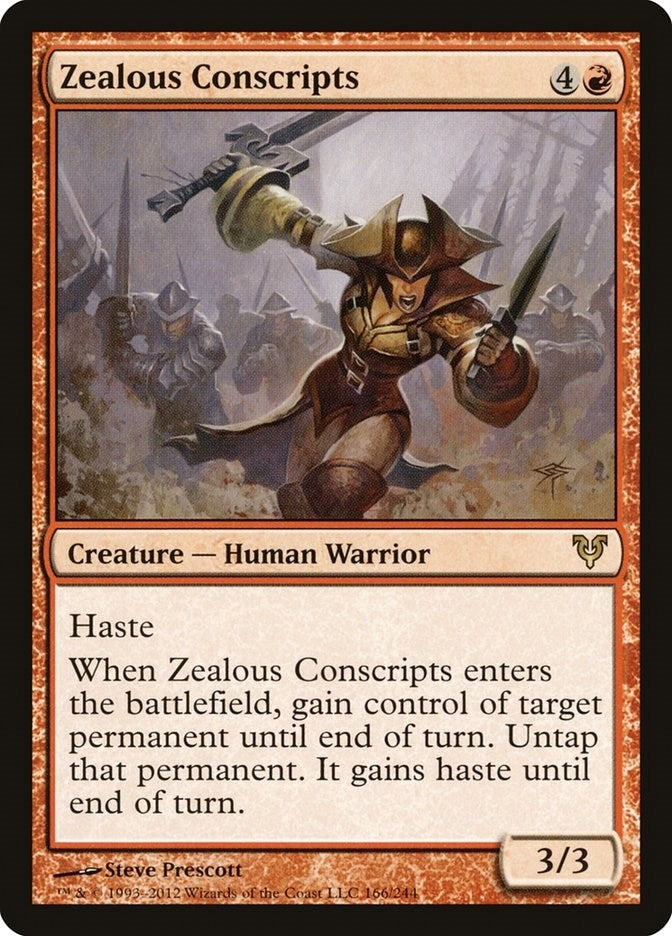Zealous Conscripts (166) (AVR)