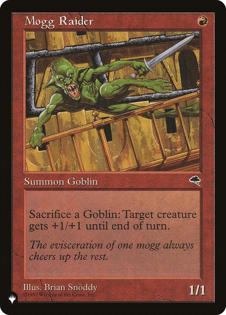Mogg Raider [The List]