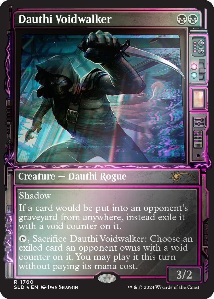 Dauthi Voidwalker (Rainbow Foil) [Secret Lair Drop Series]