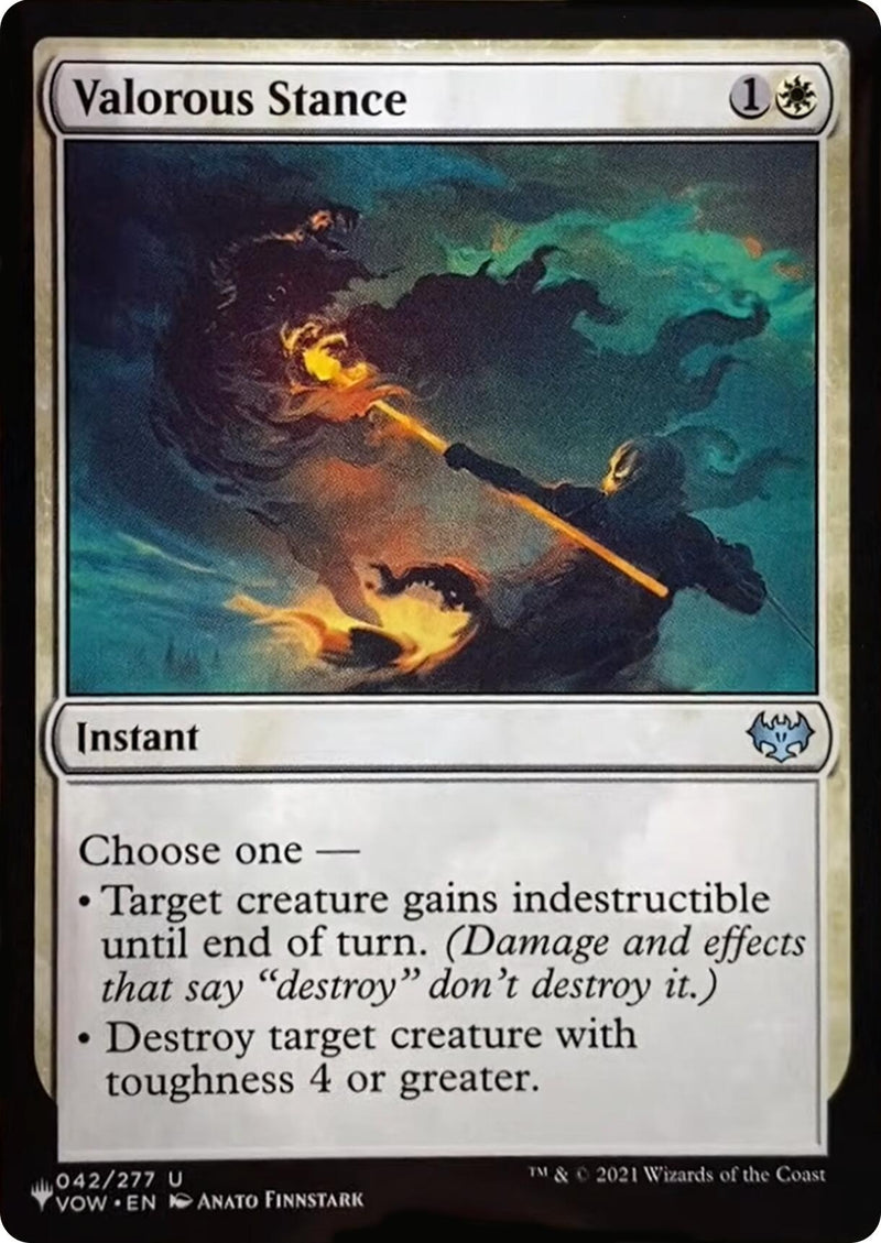 Valorous Stance (VOW) (042/277) (LIST)