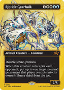 Riptide Gearhulk (Borderless) (First-Place Foil) [Aetherdrift]