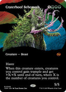 Craterhoof Behemoth (Borderless) [Tarkir: Dragonstorm]