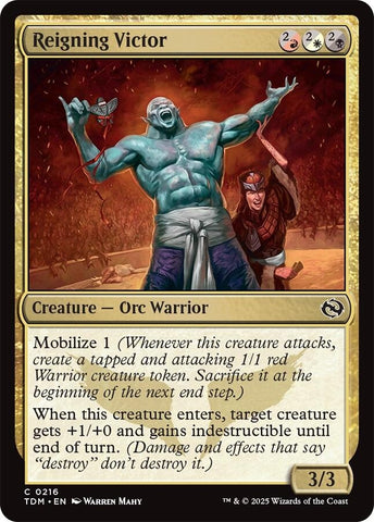Reigning Victor [Tarkir: Dragonstorm]
