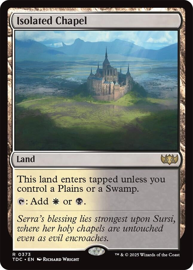 Isolated Chapel [Tarkir: Dragonstorm Commander]