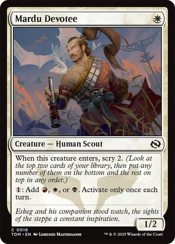 Mardu Devotee [Tarkir: Dragonstorm]