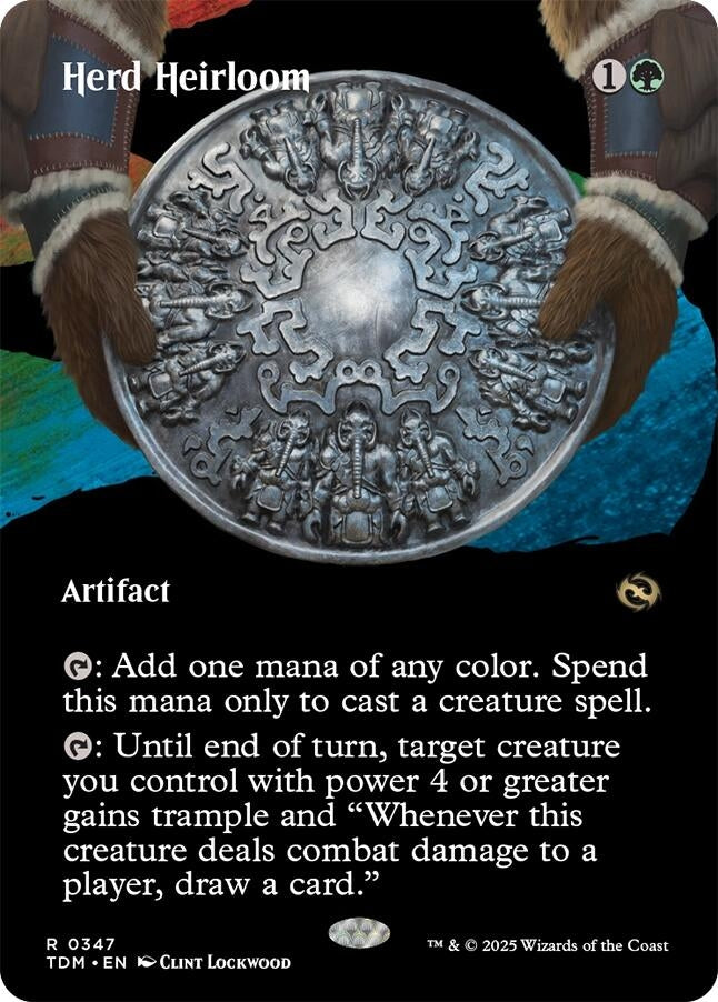 Herd Heirloom (Borderless) [Tarkir: Dragonstorm]