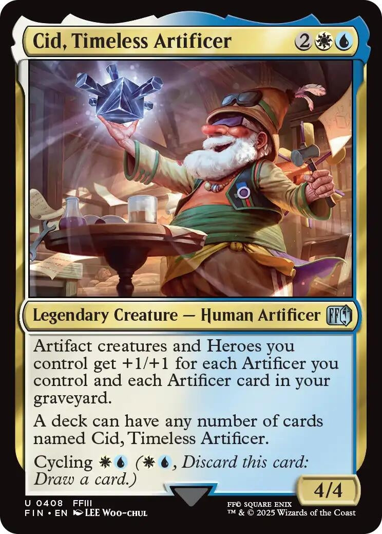 Cid, Timeless Artificer (0408) [FINAL FANTASY]