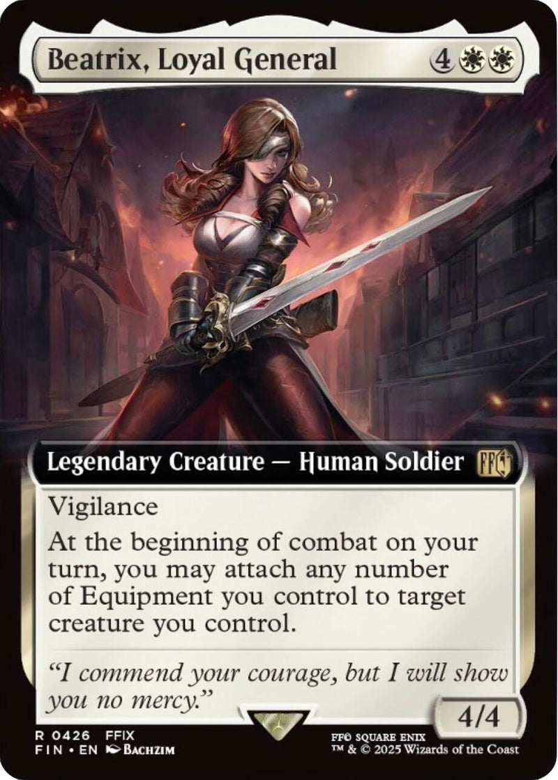 Beatrix, Loyal General (Extended Art) [FINAL FANTASY]