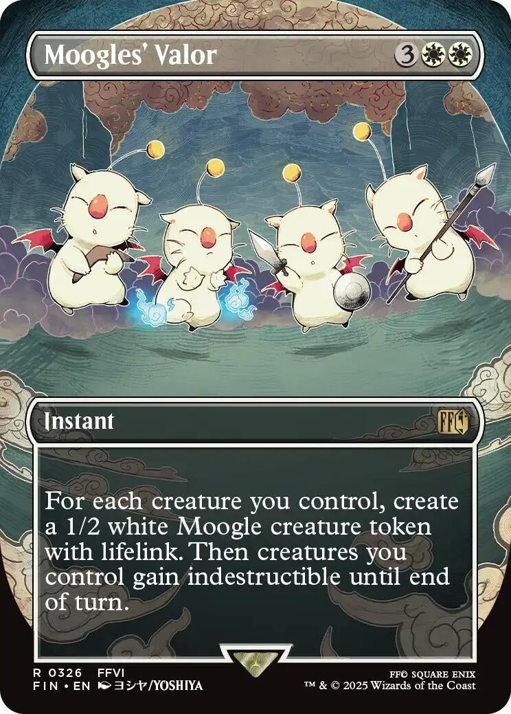 Moogles' Valor (Borderless) [FINAL FANTASY]