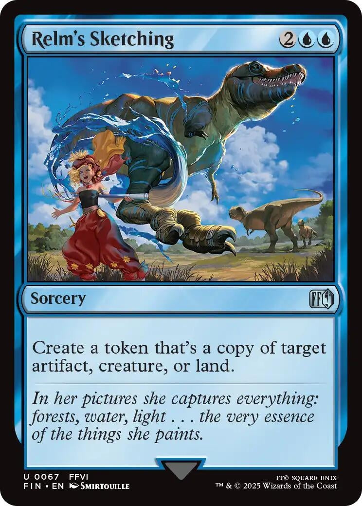 Relm's Sketching [FINAL FANTASY]