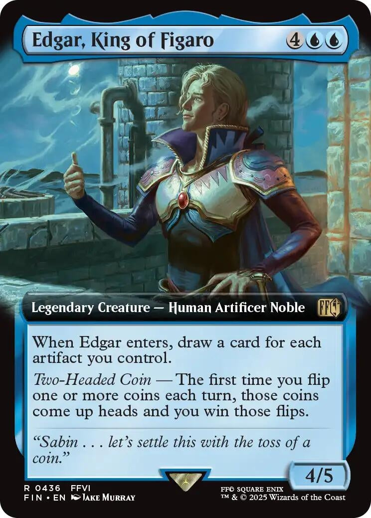 Edgar, King of Figaro (Extended Art) [FINAL FANTASY]