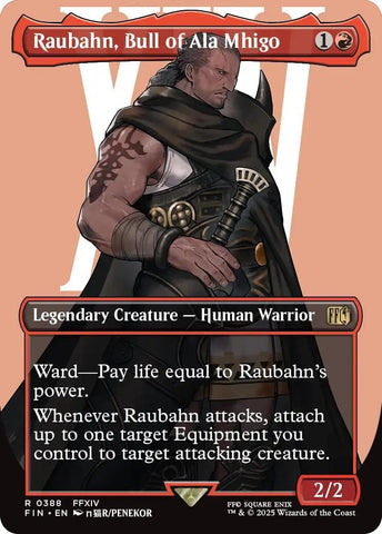 Raubahn, Bull of Ala Mhigo (Borderless) [FINAL FANTASY]