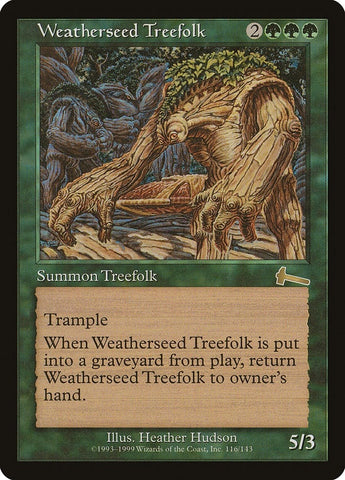 Weatherseed Treefolk (116) (ULG)