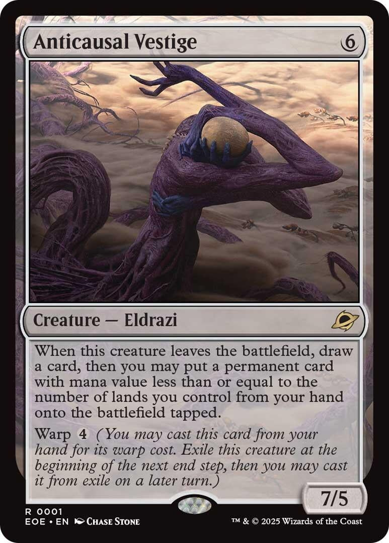 Anticausal Vestige (1) (EOE)