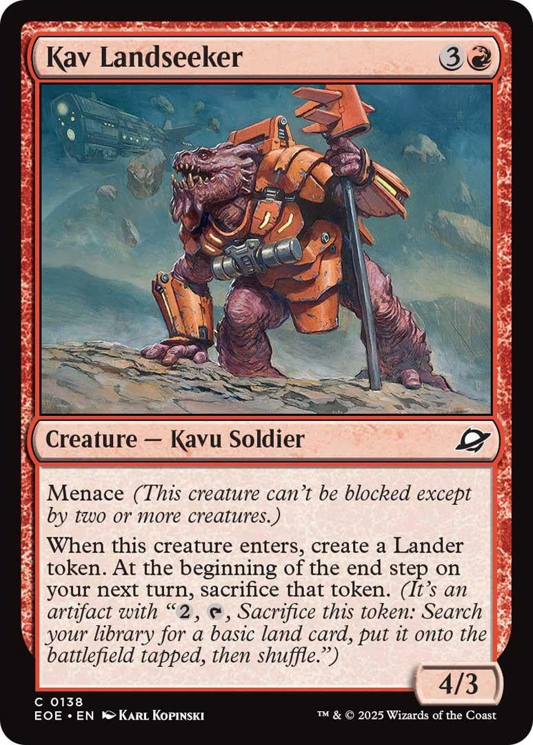 Kav Landseeker (138) (EOE)