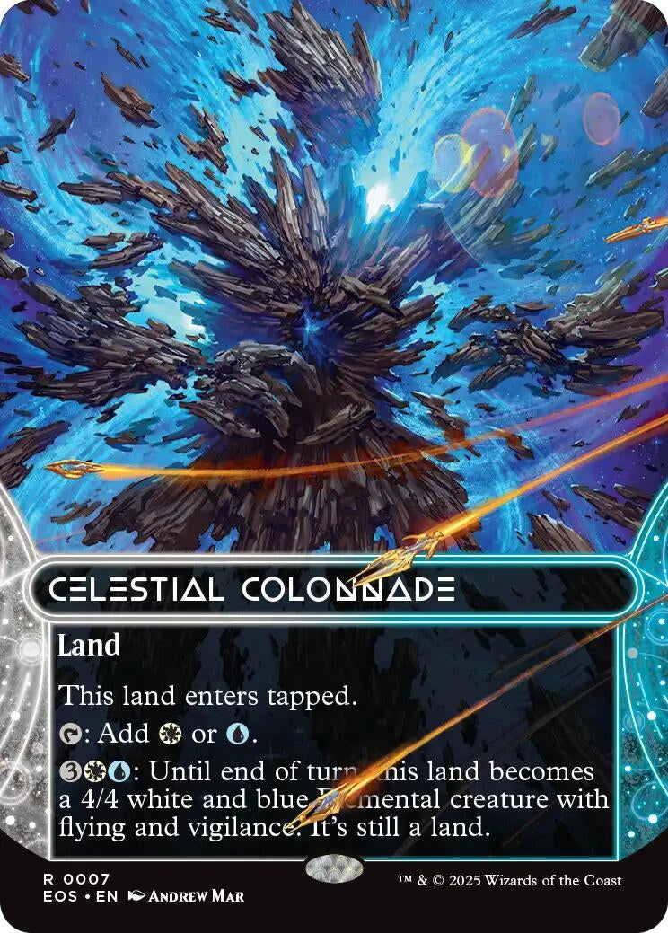 Celestial Colonnade (0007) (Borderless) (7) (EOS)
