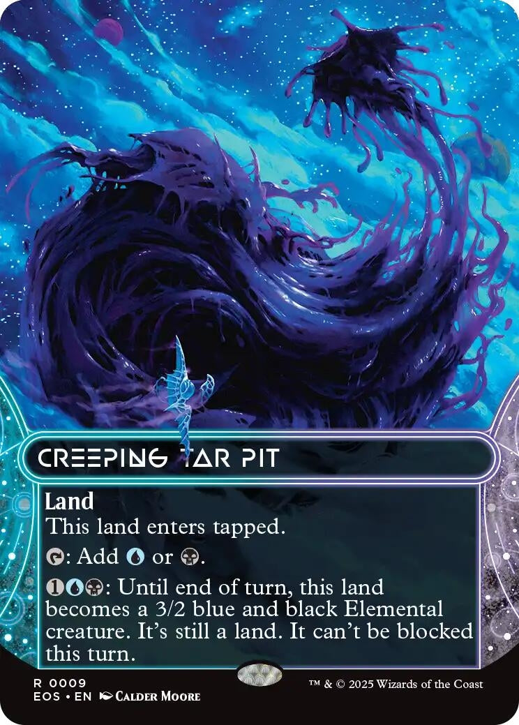 Creeping Tar Pit (0009) (Borderless) (9) (EOS)