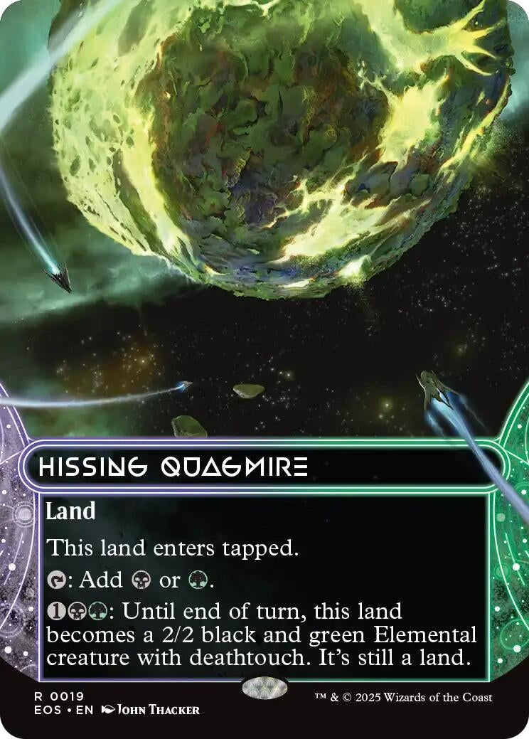 Hissing Quagmire (0019) (Borderless) (19) (EOS)