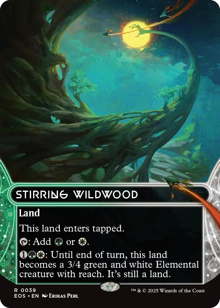 Stirring Wildwood (0039) (Borderless) (39) (EOS)