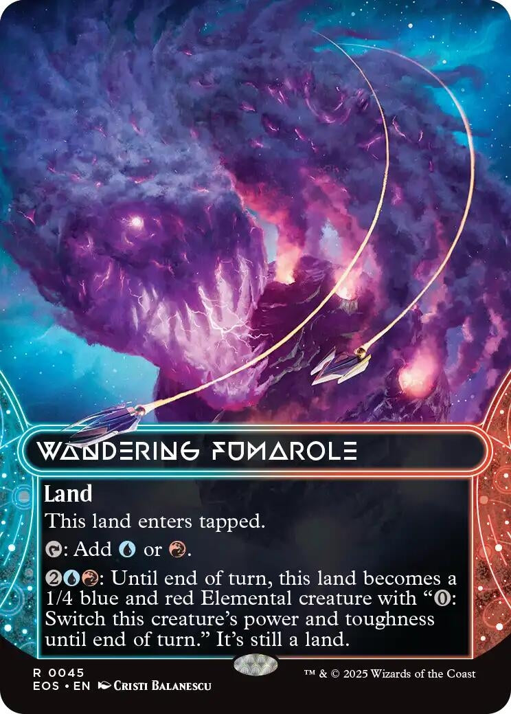 Wandering Fumarole (0045) (Borderless) (45) (EOS)
