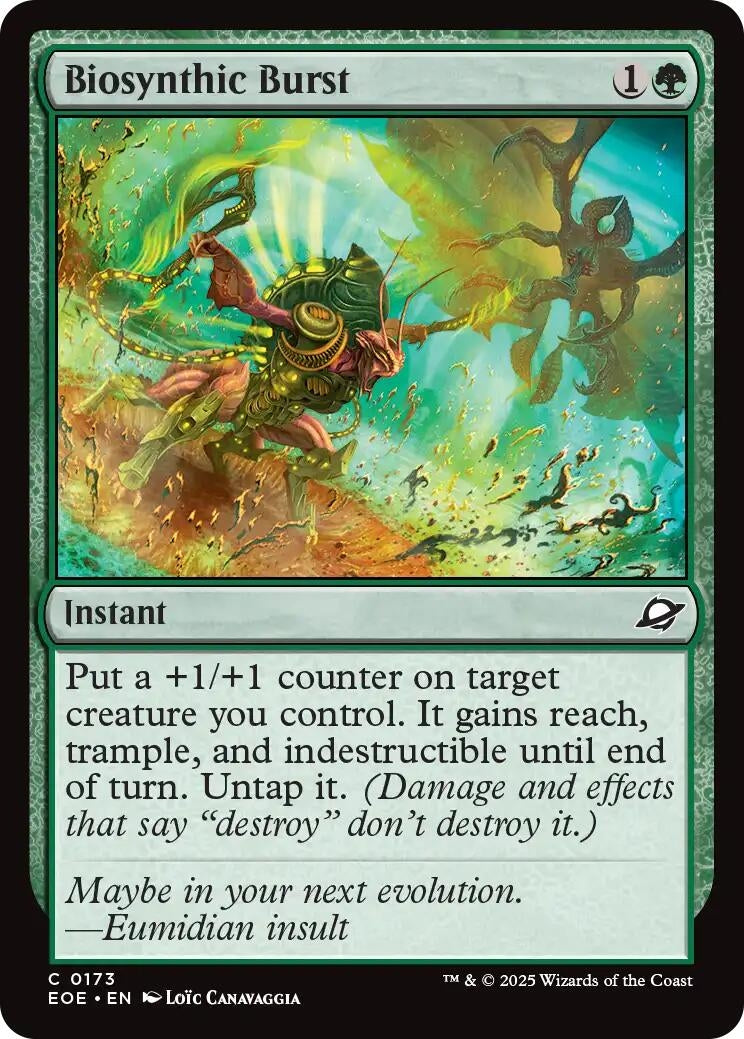 Biosynthic Burst (173) (EOE)