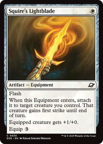 Squire's Lightblade (36) (EOE)